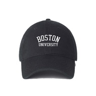 BOSTON UNIVERSITY United States BU Cap For Men Simple Sun Hat