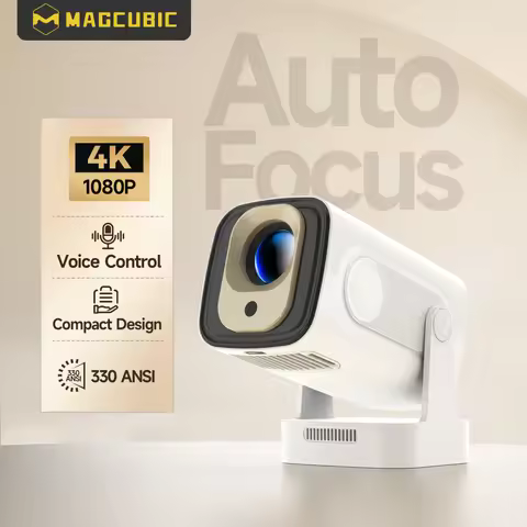 Magcubic HY310 Auto Focus 4K HD Mini Projector 330ANSI 1080P Android 11 Portable Cinema 5W Speaker A