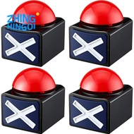 4PCS Game Answer Buzzer, Trivia Quiz Got Talent Game Toy for Kids