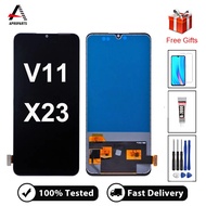สำหรับ Vivo V11 Pro 1804 1806 X23 V1809A ชิ้นส่วนจอสัมผัสแอลซีดีของเครื่องแปลงดิจิทัลสำหรับ VIVO V11