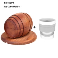 Wine Barrel Cocktail Smoker Kit Whiskey Wooden Smoked Wood Hood Smoker Bourbon Whiskey Old Fashioned