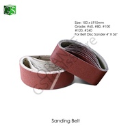 Sanding Belt 100 x 915mm for 4" x 6" Sanding Machine
