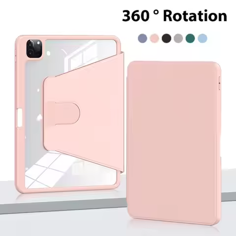 Acrylic Cases For Lenovo Tab M11 11 2024 TB330FU Tab M11 11inch B11 K11 360 Rotating Tablet Cover