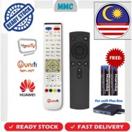 Unifi TM HyppTV Box Remote Control / Unifi Plus Box Compatible Remote Control Black HP40A3 myunifi p