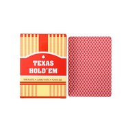 Kartu Remi Texas Holdem Poker Plastik PVC Anti Air Waterproof Playing Cards Set