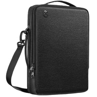 Laptop Shoulder Bag for  14 Macbook, 16’’ MacBook Pro M3/M2/M1, 15 MacBook Air13.3‘’/Pro, Padded Carrying Case for 12.9inch ipad Black