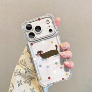 Colored Dalmatian Application iPhone 1715 phone case 15promax soft case 14/13