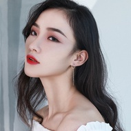 ear ring earring hoop Korean Drama Mist Kim Nam Joo Same Style Jun Ji Hyun Circle Earrings Korean Ve