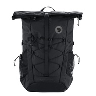 Fjallraven Abisko Hike Foldsack Black Travel Backpack (NEW COLOR) Ultralight Waterproof Fabric Suita