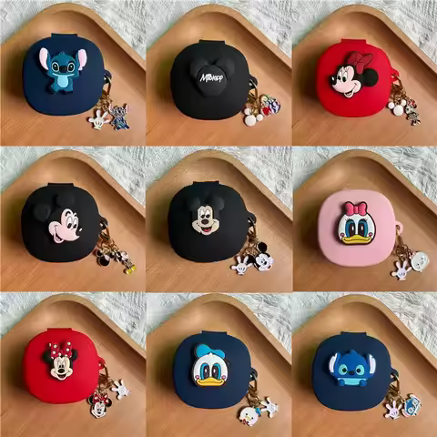 Cute Cartoon Mickey Winnie Earphone Case for Anker Soundcore R50i NC / P30i Case Earphone Cover With