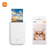 Xiaomi Mijia mini printer AR Photo Pocket Printer เครื่องพิมพ์แบบพกพา พิมพ์ภาพถ่าย แถมแผ่นฟิลม์ 5 แผ