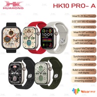 New HK10 PRO-A Smart Watch Wearfit Chat GPT 3D Stereoscopic Menu Bluetooth Call Health Monitoring Sp