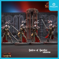 Heroes Infinite | Sisters of Sacrifice 4 Pack with 25mm Bases