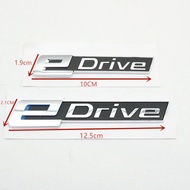 eDrive Car Side Fender Sticker Rear Tail Letter Badge Emblem Trunk Logo For BMW 7 X1 X3 X5 X6 x7 i8 