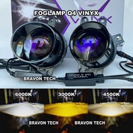 Foglamp BILED VINYX Q4 Double Laser Q8X LED Q4X Car Fog Light 75 watt Q4 Laser 3 inch Car