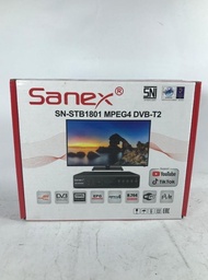 SET TOP BOX SANEX / STB RECEIVER TV DIGITAL DVB T2 SANEX ASILLAQUEEN