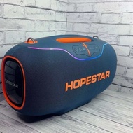 SY-Hopestar A80 ลำโพงบลูทูธ 350วัตต์ พร้อมไมค์ลอย1อัน ลำโพง6ดอก มีไฟRGB ปรับเบส3โหมด  IPX6 ของแท้100