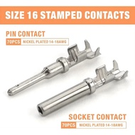 Waterproof Automotive Electrical Connectors 188pcs Deutsch DT Series Connector Assortment Size 16 St