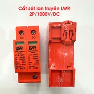 Chống sét điện năng lượng mặt trời DC 1000V 2 Pha 40KA LWR- chống sét DC - cb dc 1000v - cb điện dc