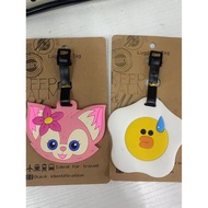 Luggage Tag Name Tag Big Mouth Little Train Lingna Belle Luggage Tag FBXL
