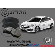 Honda Civic 2016-2020 Brake Pad FC1 FC6 [Front] [Nissin]