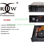 POWER FA10000/TD CLASS/2CH/RDW PROFESIONAL