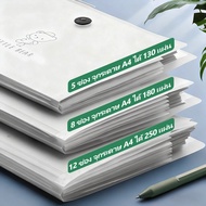A4 Document File Dustproof Waterproof Display Cute Files School Supplies Office