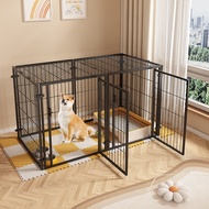 Double Door Animal Pet Playpen Fence Cage with Top Enclosure Dog Fence Cat Rabbits, Dogs Playpen