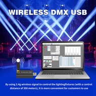 【QUT】-USB to Interface Adapter DMX512 Computer Stage Lighting Controller Dimmer Usb Dmx512 Interface
