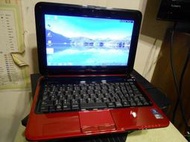 FUJITSU LIFEBOOK MH30/C 10.1吋 筆電（紅）【豔紅亮麗、外觀良、螢幕佳、硬碟棒】