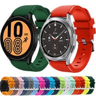 20มม. 22มม. สายสำหรับ Samsung Galaxy Watch 4/Classic/3/46มม./42มม./Active 2 S3เกียร์/สร้อยข้อมือซิลิโคน S2 Huawei GT/2/GT2 Pro Strap