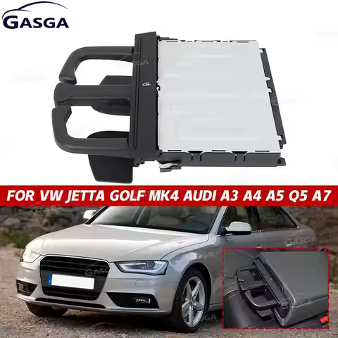Drink Holder For VW Jetta Golf MK4 Audi A3 A4 A5 Q5 A7 8P0885995B 1J0858601D Foldable Water Cup Hold
