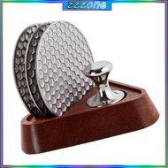 zzz 3Pcs 53 3mm Espresso Puck Screen Prevents Channeling Ensures Even Extraction