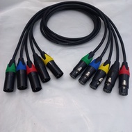 XLR Male to Female Audio Jack Output/ Input Cable XLR male to female cable