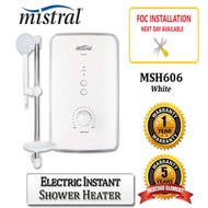 ⭐FOC NEXT DAY BASIC Installation⭐ Mistral Instant Shower Water Heater with SHOWER SET MSH606 *5 Yr Heating Element Warranty*⭐GOOD REVIEWS⭐