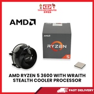 AMD RYZEN 5 3600 WITH WRAITH STEALTH PROCESSOR