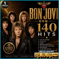 Bon Jovi 邦乔维 140 Hits Classic Rock Music Songs MP3 USB Pendrive Car Audio | E060