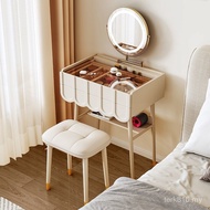 Dressing Table Bedroom New Style Modern Simple Dressing Table Small Apartment 2024 Black Narrow Crea