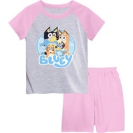 JOJOkids_STORE77/ CLOTHES/ SUITS KIMONO SUITS FOR GIRLS/COW BLUEY PICTURES/ SOFT TC MATERIAL DTF PRI