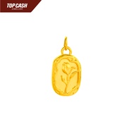 Top Cash Jewellery 999 Gold Beauty Rose Pendant [+LM262-1][BT]