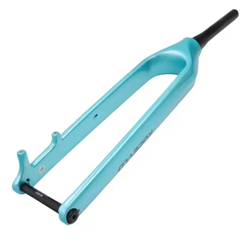 Official KOCEVLO Boost MTB Carbon Fork 29er axle110*15mm Downhill Mountain Bike Rigid Fork 1-1/8"-1-