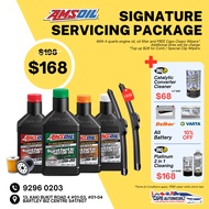 Car Servicing Package - AMSOIL Signature Series Engine Oil Service Package | 0W20/ 5W30/ 0W40
