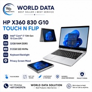 HP X360 830 G10 i7 1365U(13 GEN) 32GB RAM/1TB SSD/WINDOWS 11 PRO/2YEARS WARRANTY