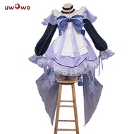 LY ❖⊙In Stock UWOWO Kokomi CoSplAy MAid DreSS GenSHin ImpAct CoSplAy MAid HAlloween CoStumeS Arti