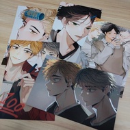 [Ready Stock] Haikyuu Fanart Postcard - Inarizaki