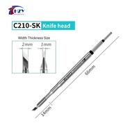 HZY C210-K/SK/I/IS Soldering Iron Tips Welding Tools Universal 210 Handle Electric Soldering Iron So