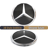 3D Front Grille Star Emblem For Mercedes Benz E-Class W213 2016-2020 E200 E250 E300 E350 E400 E450 I