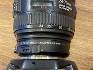 Canon EF 24-70 F4 L lens