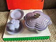 Le Creuset Flower Shaped Casserole (Lilac Mist) LC 紫花煲 / 鑄鐵鍋