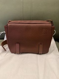 (Used) Loewe Military Messenger Bag Xs size